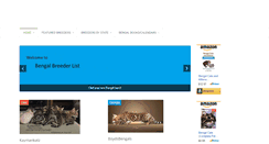 Desktop Screenshot of bengalbreederlist.com